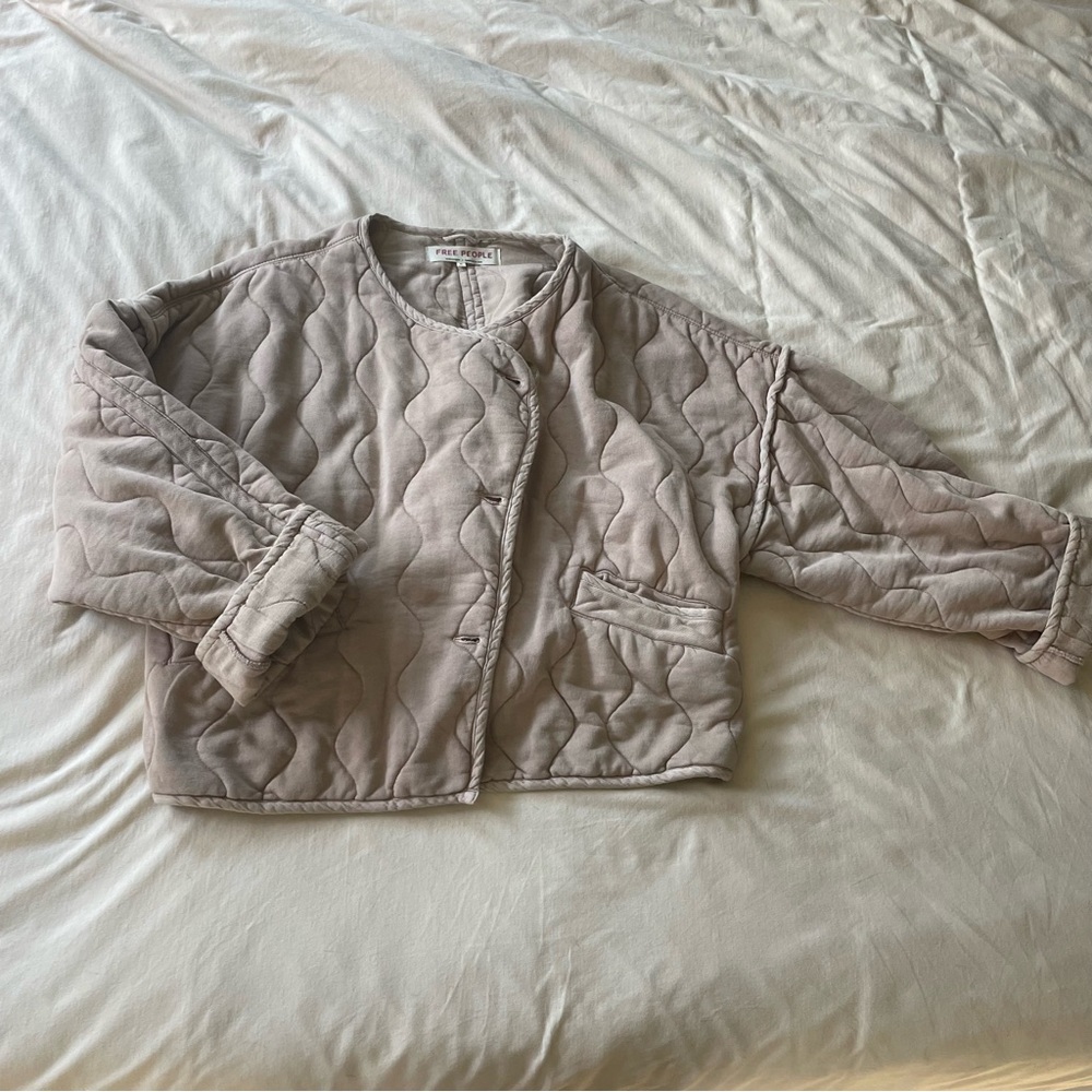 Free People quilted jacket